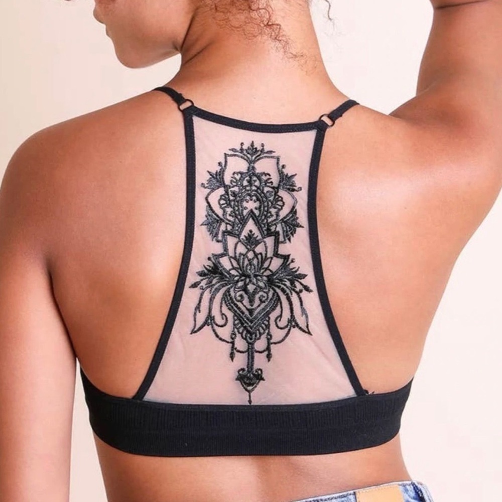 Black bralette